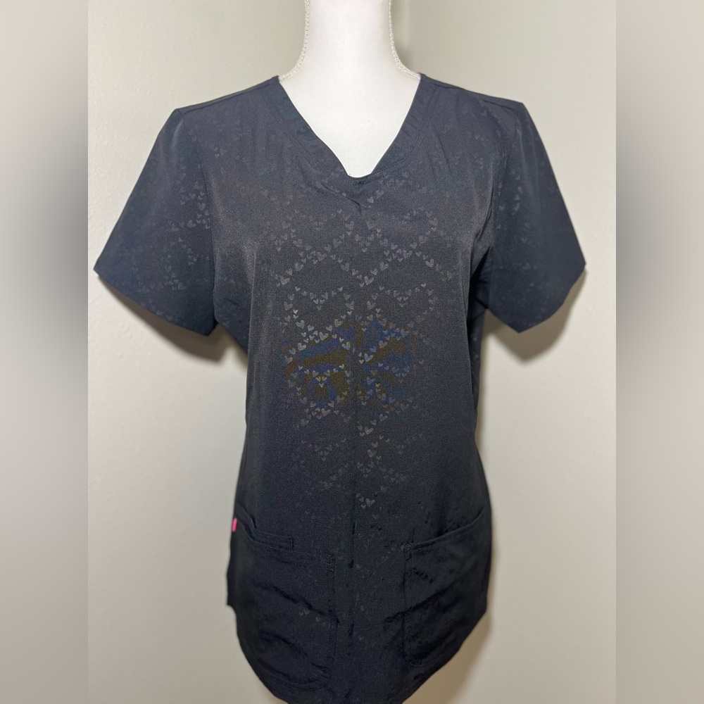 Heartsoul Scrub Top, L